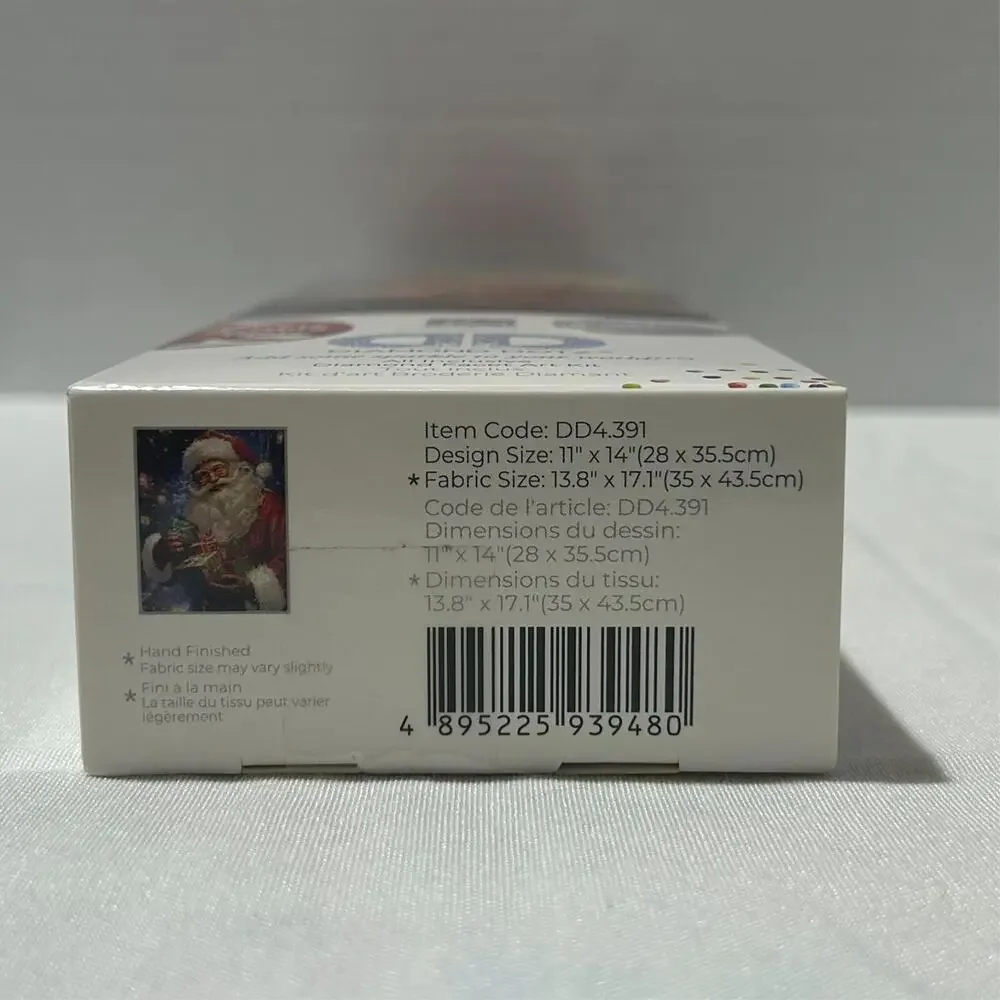 Diamond Dotz "Christmas Gifts" Santa Intermediate DD4391 Special Edition 13x18" - Picture 11 of 11
